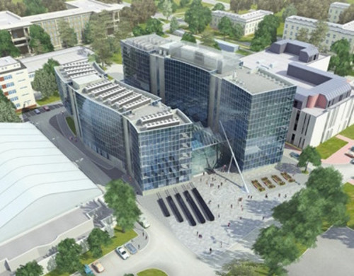 Centrum Nowych Technologii I - Arch Magic/Paweł Graliński/Uniwersytet Warszawski