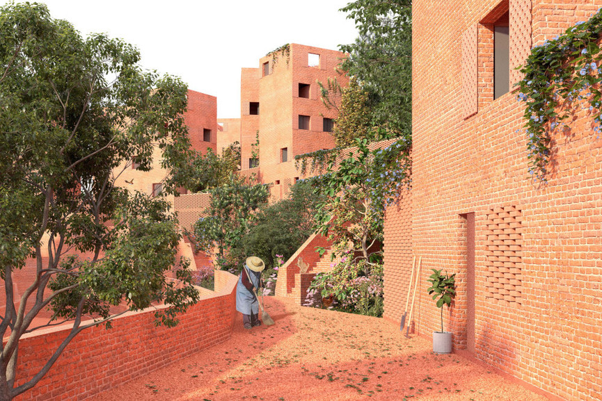 Osiedle mieszkaniowe Barrio Chacarita Alta (Asunción, Paragwaj) — mieszkalnictwo oparte na wspólnocie