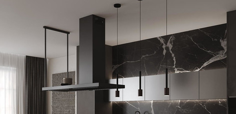 Okap Metropolis Black Matt 150 cm wyróżnia się nie tylko nowoczesnym designem, ale także doskonałymi detalami, które podkreślają jego funkcjonalność w każdej kuchni. (źródło: https://nortberg.pl/okap-wyspowy-metropolis-black-matt.html)