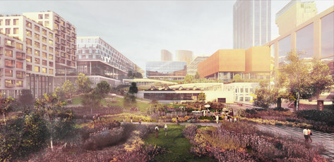 Towarowa 22, projekt: Bjarke Ingels Group