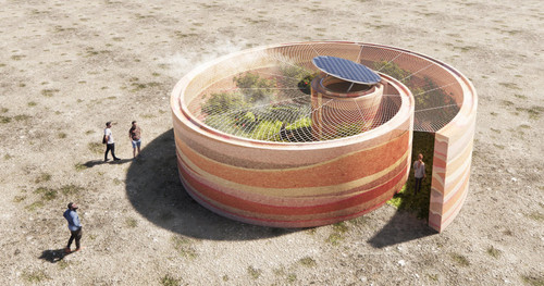 “Źródło” dla Burning Man - projekt Tamaga studio