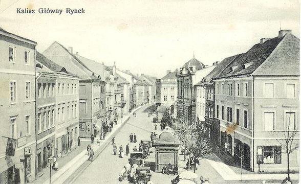Kalisz Główny Rynek ok.1910 r
