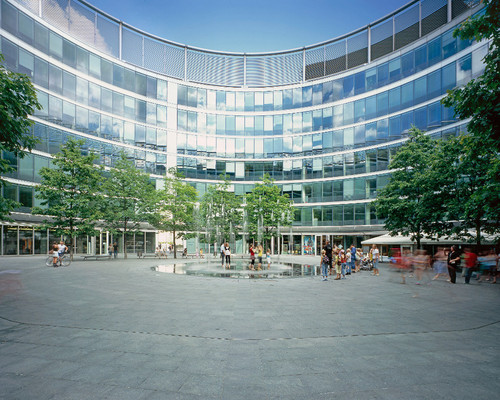 Metropolitan, budynek biurowy, patio, fot.: Nicolas Grospierre
