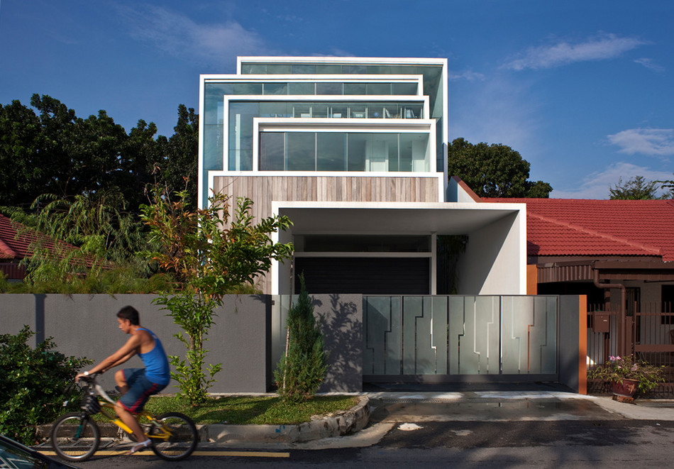 Framed House, architekt: CHANG Architects (Singapur)