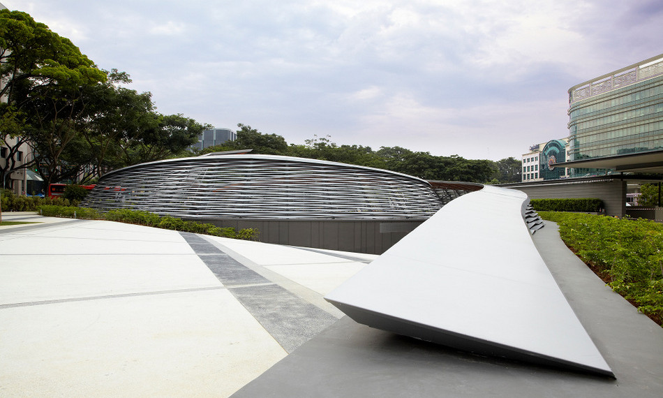 Dhoby Ghaut Green, autor: SCDA Architects Pte. Ltd. (Singapore)