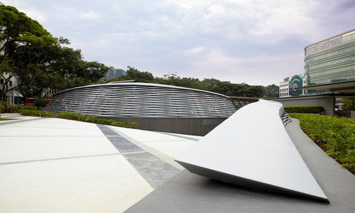 Dhoby Ghaut Green, autor: SCDA Architects Pte. Ltd. (Singapore)