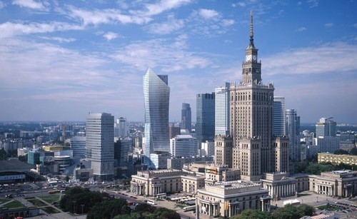 Złota 44 Tower (Warszawa), projekt: Daniel Libeskind; źródło: www.wallpaper.com