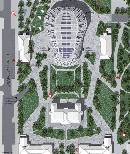 Sinfonia Varsovia - II nagroda - Zaha Hadid Architects (Londyn, Wielka Brytania)