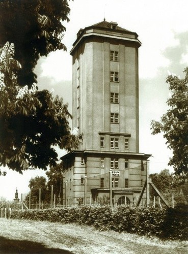 Wodna Wieża w Pszczynie - zdjęcie historyczne