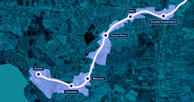 6 różnych stref wchodzących w skład planu zagospodarowania przestrzennego Gdańska Południe
