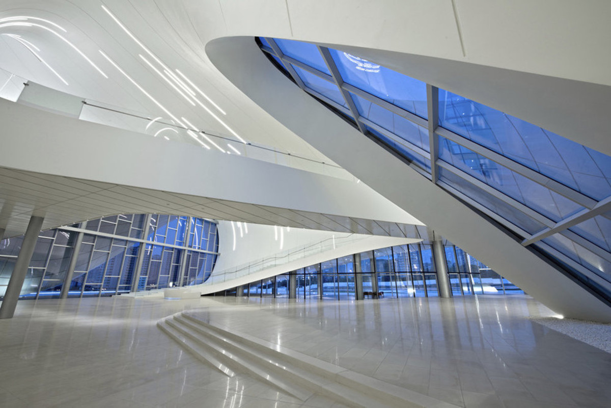 Centrum Heydara Alieva, Azerbejdżan, według projektu Zaha Hadid Architects