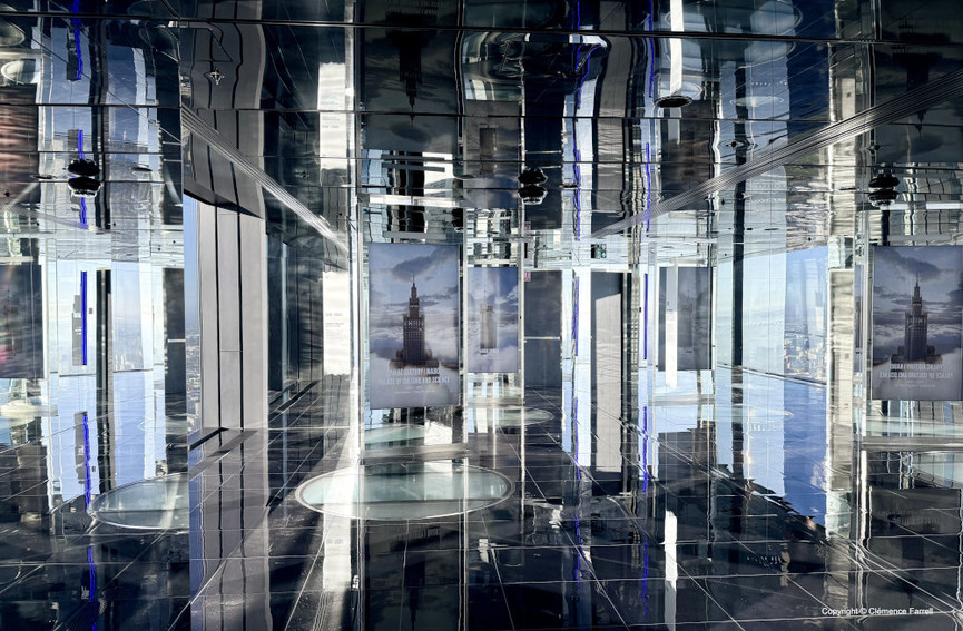 Highline Warsaw w Varso Tower według projektu francuskiej pracowni BRS; źródło: Tétris Poland