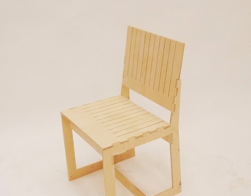 C-chair - finałowy projekt w konkursie make me! 2013, autor: Wiktoria Szawiel 