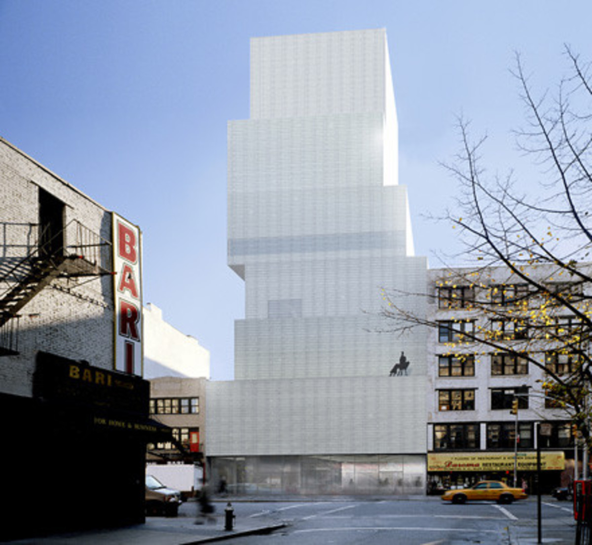 New Museum, 2007, Nowy Jork, proj. Kazuyo Sejima i Ryue Nishizawa, SANAA